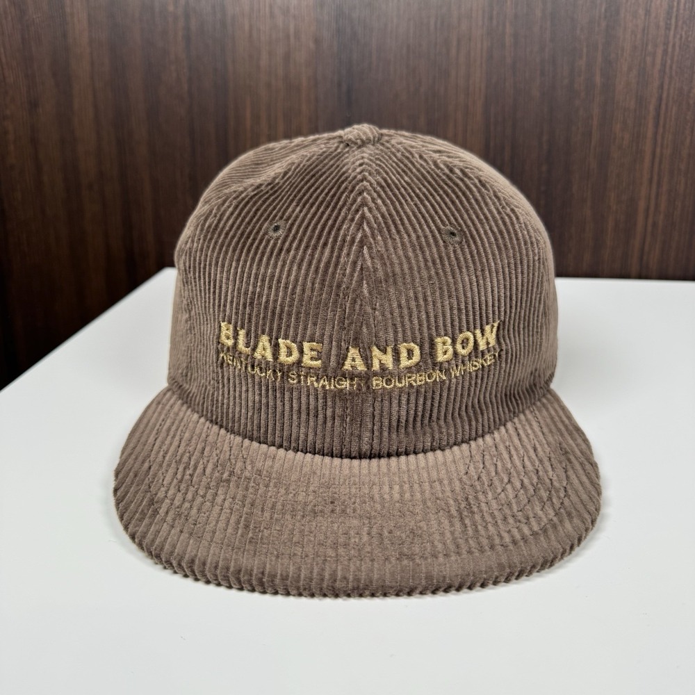Blade and Bow Kentucky Straight Bourbon Whiskey Hat - Corduroy Brown - New